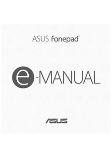 Asus FE 170 manual. Tablet Instructions.